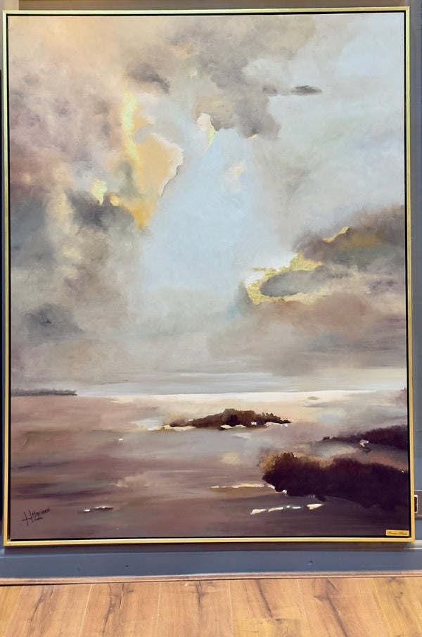 Eclipse land scape