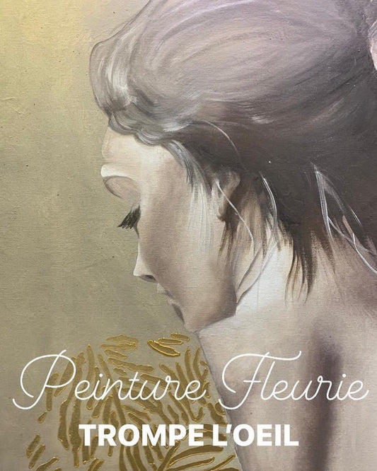 Elegant Golden Portrait – Vintage Style Wall Art Canvas